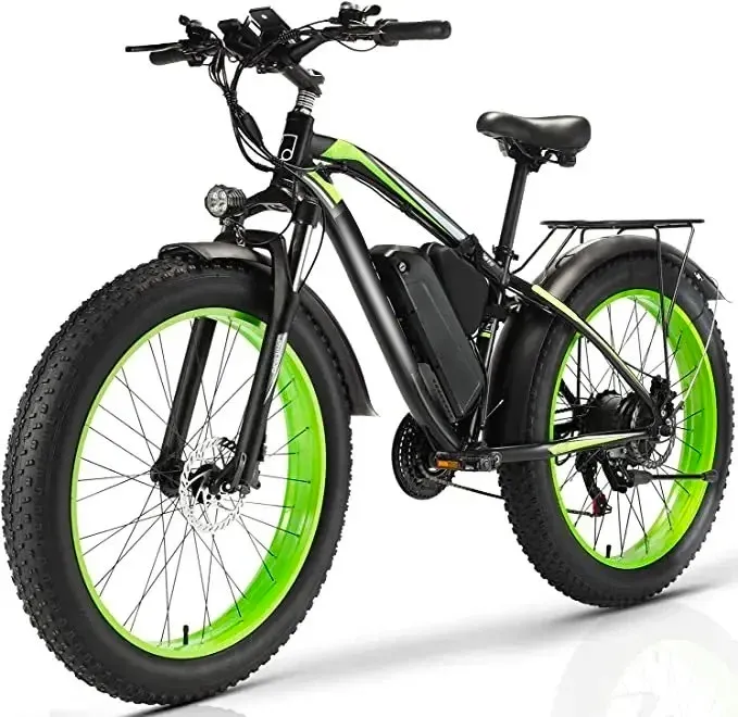 【Adventure Awaits】1000W Fat Tire E-Bike | 48V 17.5Ah Long-Range Battery | 31MPH | Conquer Any Terrain