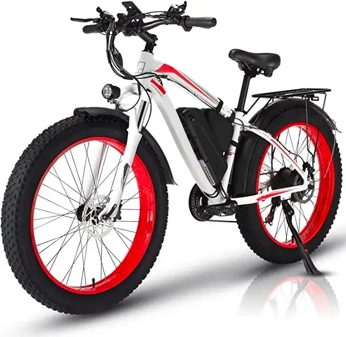 【Adventure Awaits】1000W Fat Tire E-Bike | 48V 17.5Ah Long-Range Battery | 31MPH | Conquer Any Terrain